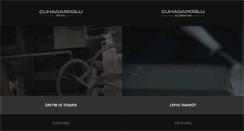 Desktop Screenshot of cuhadaroglu.com.tr