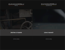 Tablet Screenshot of cuhadaroglu.com.tr